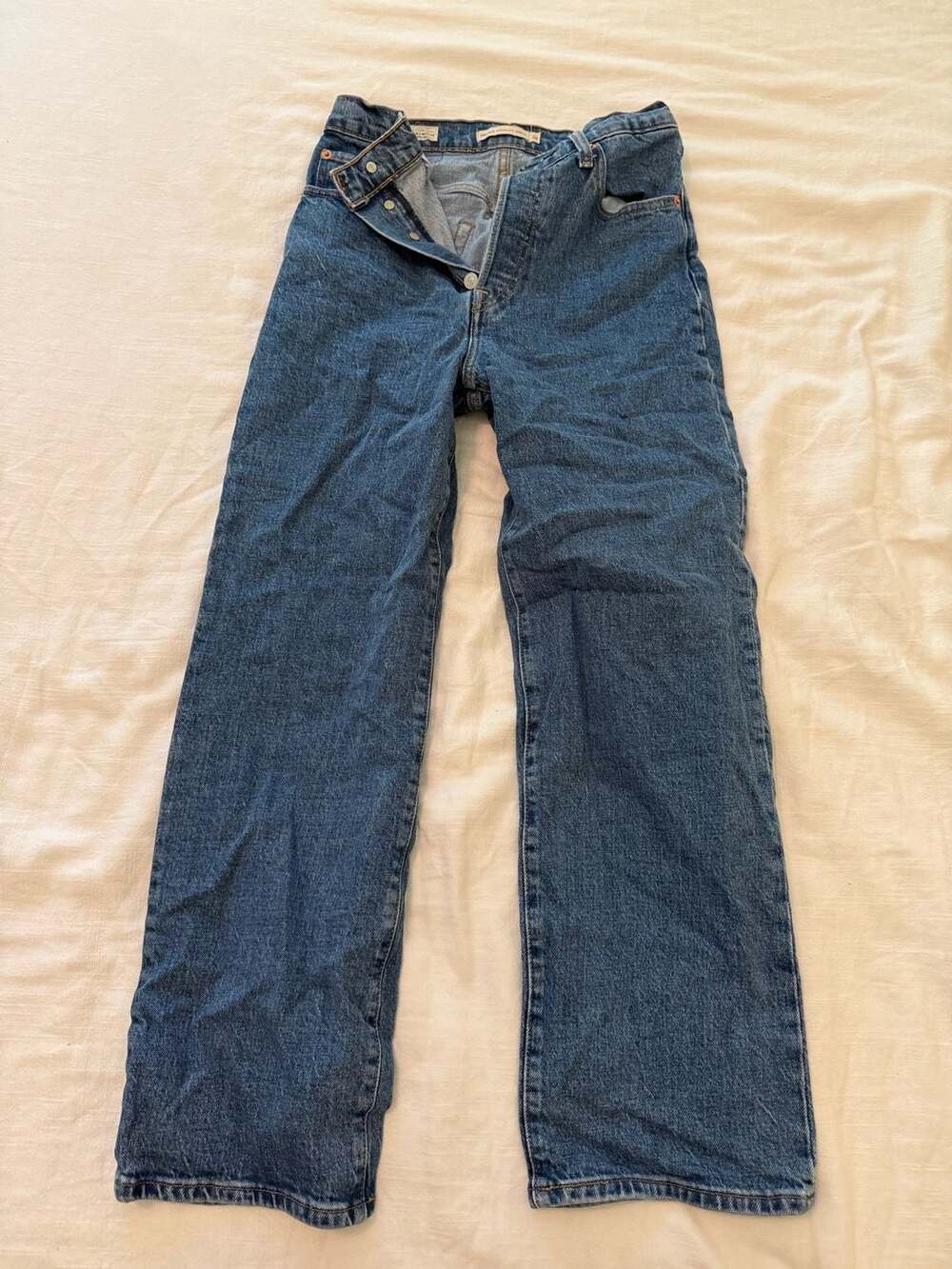 Levi's Premium Ribcage Straight Ankle Jeans Size 26